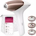 Philips Lumea IPL 9000 Series BRI955 Refurbished IPL-Haarentfernungsgerät, Roségold, Weiß, Lichtimpulstechnologie (IPL), 8,5 min, 2,5 min, 2 min, 1,5 min