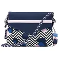 Satch Clutch "Stoney Mony" in Schwarz - (B)18 x (H)14 x (T)4 cm