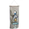 Zeller - Hängeorganizer Für Spielzeuge Mit Niedlichen Tieren Für Kinder, 60 × 20 Cm