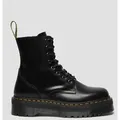 Dr. Martens Leder-Boots in Schwarz - 37