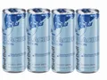 4er-Pack - LIMITIERT: Red Bull Glacier Edition Gletschereis-Himbeere-Geschmack ✅