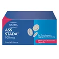 ASS STADA 100 mg magensaftresistente Tabletten, Vorbeugung von Herzinfarkt, Schlaganfall und Problemen des Herz-Kreislauf-Systems mit dem Wirkstoff Acetylsalicylsäure- 1 x 100 Tabletten