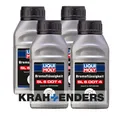 4x 500ml LIQUI MOLY Bremsflüssigkeit SL6 DOT 4  21167 NEU