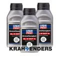 3x 500ml LIQUI MOLY Bremsflüssigkeit SL6 DOT 4  21167 NEU
