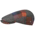 Lierys Flat Cap (1-St) Flatcap mit Schirm, Made in Italy grau 56 cm