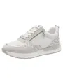 Tamaris Damen Sneaker Low, metallic, 40 EU