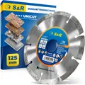S&R Diamanttrennscheibe Segment Standard, für UNIVERSAL, Trockenschnitt