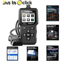 AL400 OBDII Diagnosegerät mit 10 Modi & 2,4 Zoll TFT Bildschirm für  Fahrzeuge