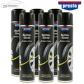 6x presto Reifenglanz Spray Reifenpflege Sprühdose Reifen Versieglung 600ml