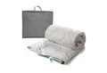 Sympathica Naturfaserbettdecke Sommerdecke 100% Premium Wildseide Seide Sommerbett Bettdecke 155x220, Füllung: 100% Wildseide, Bezug: 100% Baumwolle (Mako Satin), Bezug veredelt mit Aloe Vera