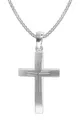 trendor Kette mit Anhänger Herren-mit 925 Silber 31x19 mm