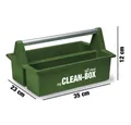 bio-chem Lunchbox Transportbox mit Griff – robust, kompakt & vielseitig einsetzbar, Kunststoff, Aluminium, (Einzelprodukt, Toolbox), Mit Aluminiumgriff & offenen Ablagen