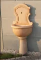 JVmoebel Waschtisch Gartenspüle aus Stein SEVILLA für stilvolle Außenbereiche, Made in Europa
