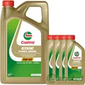 1x5+4x1L CASTROL EDGE TURBO DIESEL 5W40 passend für FIAT 9.55535-S2 FORD M2C917A