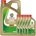 1x5+5x1L CASTROL EDGE TURBO DIESEL 5W40 passend für FIAT 9.55535-S2 FORD M2C917A