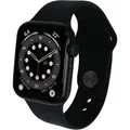 neuwertig - Watch Series SE 2 - GPS - 44 mm - Mitternacht Aluminium - Sportarmband Mitternac...
