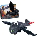 Drachenzähmen leicht gemacht - Plüsch-Drache Ohnezahn, Spielfigur mit Gleit- und Griffunktion