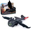 – PlüschtierDrache Ohnezahn mit Griff und Gleitfunktion, 30 cm lang, Spielzeu...