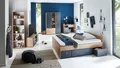 Jugendzimmer Set 6.tlg. / Kleiderschrank Bett+Kasten Schreibtisch Lowboard Regal