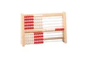 Wissner® aktiv lernen Lernspielzeug Rechenrahmen 100er Zahlenraum,  RE-Wood® Abakus Rechenschieber, RE-Plastic®