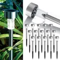 GIGALUMI Solarlampen für außen, Solarleuchten für Garten, 16 Stück, wasserdichte Solar Gartenleuchten für außen Garten, Balkon, Terrasse, Rasen, Wege (kaltweißen)