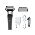 PANASONIC ES-RM3FXK503 Nass-/Trocken Rasierer Series 500 Schwarz-Silber (Foliens