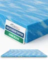 AM Qualitätsmatratzen Gelschaum Topper ohne Bezug 90x200 cm - Made in Germany - Oeko TEX zertifizerte Matratzenauflage 90x200 Schaumstoff - Gelauflage für Matratzen - Memory Foam Topper 90x200cm
