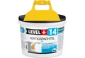 Level+ Fertigspachtel Spachtelmasse Super Finish Masse Q4 L+14 15KG + Glattespachtel