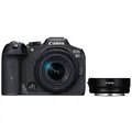 Canon EOS R7 + RF-S 18-150mm F3.5-6.3 IS STM + Objektivadapter EF-EOS R (ohne Steuerungsring)