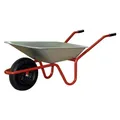 Capito Schubkarre Garten 85 85 l Luftrad Polypropylen-Felge mit Rollenlager (112591)