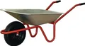 CAPITO Schubkarre Garten Inhalt 85L Luftrad Polypropylen-Felge mit Rollenlager