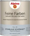Alpina Feine Farben Lack No. 16 Steinblaue Schönheit - blaugrau 750 ml