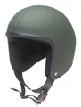 Halbschalen Biker Helm M - Redbike RB671 kleine Schale - oliv matt