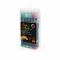 Legami Brush Markers Bright Colours 12-tlg. Filzstifte Pinselspitze Pinselstifte