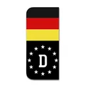 Aufkleber Set Kfz Kennzeichen passgenau EU Feld Tuning - Deutschland R167-04