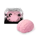 TRENDHAUS 967268 - XXL Anti-Stress Squeeze Super Brain, ca. 14 x 14 x 8,5 cm, Squishy in Gehirn-Form, Stressball für Kinder und Erwachsene