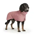 Spark Paws Hunderegenmantel, wasserdichte Winddichte Regenjacke, für kleine, mittlere, große und extra große Hunde, reflektierend, atmungsaktiv, mit vollständigem Körperschutz - Sea Pink, 2XL