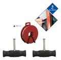 Brilliant Tools Griffe mit Ziehdraht, 3-teilig - BT681150
