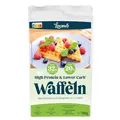 Locawo High Protein & Low Carb Waffel Backmischung | 78% weniger Kohlenhydrate | 90% mehr Proteine | Voller Weizengeschmack | Vegan