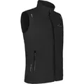 Bergson Regenjacke EGGEN Weste Herren Regenweste, Netzfutter, 12000 mm Wassersäule, Normalgrößen, sc schwarz 58