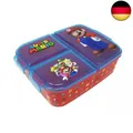 Theonoi Kinder Brotdose Lunchbox Sandwichbox - mit Fächern -Brotbox mit