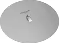 Blind Slice – Edelstahlplatte für Pizza Blind Bake - Flacher Pizzaboden, hoher Rand – ideal für süße Beläge