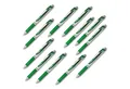 PENTEL Gelschreiber 12x PENTEL EnerGel Gelschreiber BL77 medium Schreibfarbe GRÜN