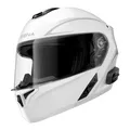 Sena Outrush R Bluetooth Klapphelm mit Intercomsystem (Weiß, M)