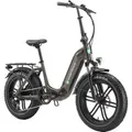 GreenStreet E-Bike Klapprad »GS5 250 W«, 20 Zoll (Anthrazit)