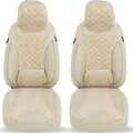 Schonbezüge Sitzbezüge für Volvo XC70 1 Bj 2000-07 in Beige T1