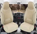 Schonbezüge Sitzbezüge für Volvo XC70 1 Bj 2000-07 in Beige T1