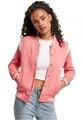 Urban Classics Ladies Inset College Sweat Jacket, palepink/whitesand, XS