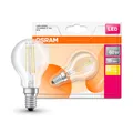 Osram LED Filament Tropfen 6,5W = 60Watt E14 klar 806lm Kugel warmweiß 2700K