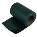 Galaflor - PVC Sichtschutzstreifen für Doppelstabmattenzaun Grün - Sichtschutz inklusive Befestigungsclips - 20m Zaunfolie Blickdicht Windschutz Zaunblende 450g/m² Sichtschutzfolie Gartenzaun